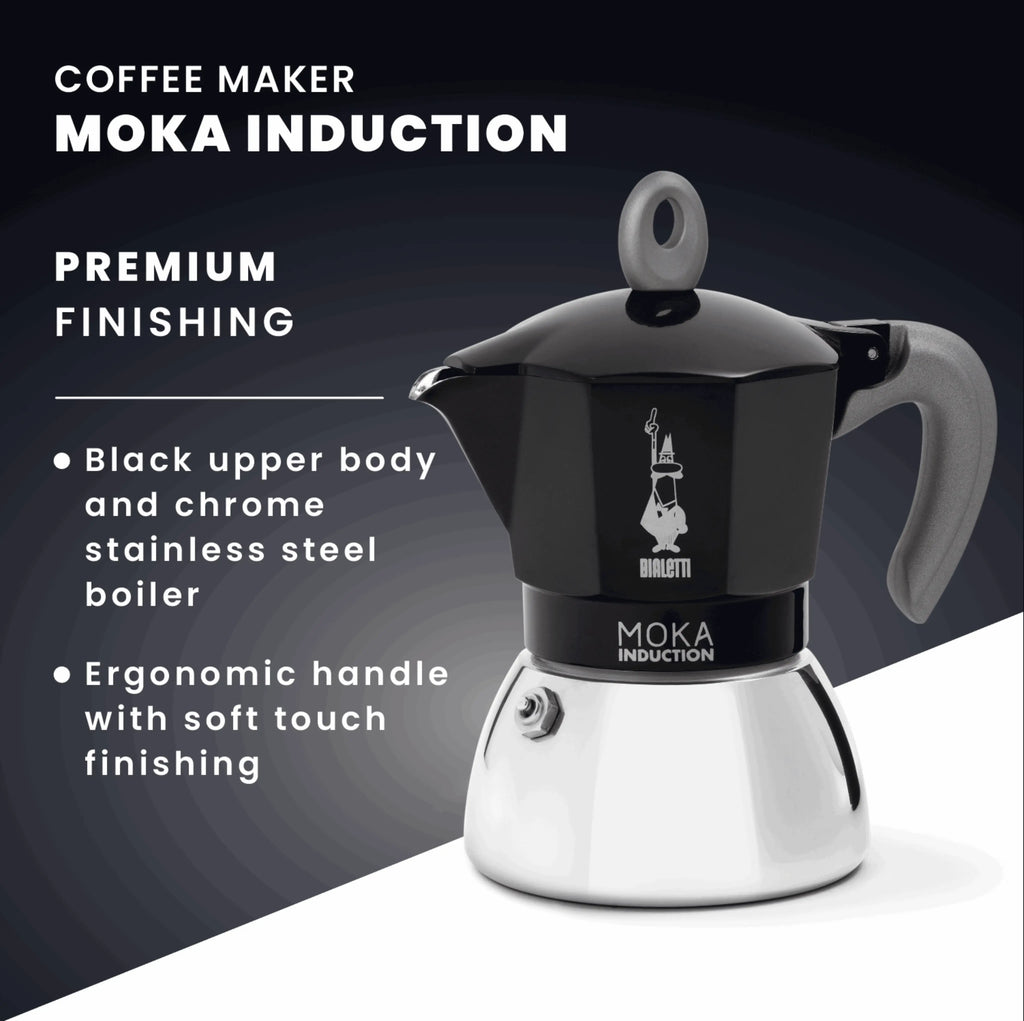 Bialetti Moka Induction Stovetop Coffee Maker